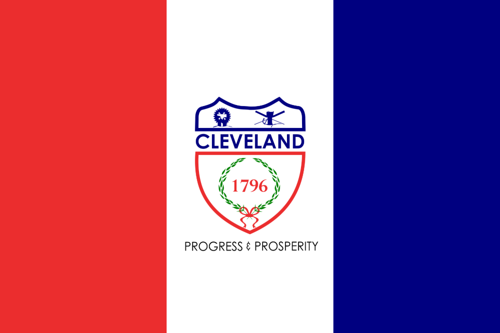 Cleveland, Ohio city flag