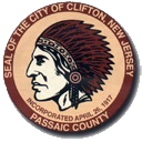 Clifton, New Jersey city flag