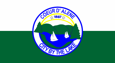 Coeur d'Alene, Idaho city flag