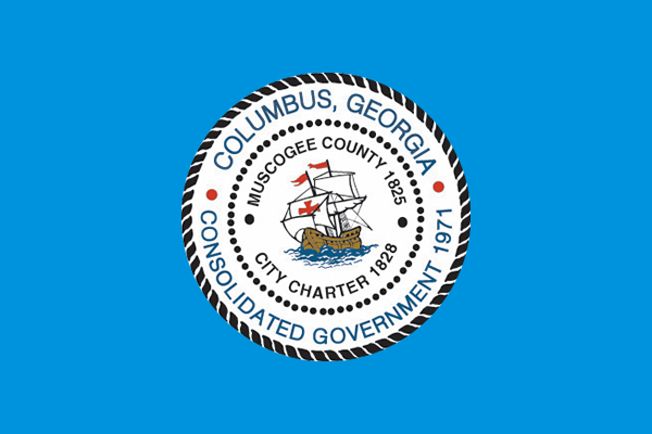 Columbus, Georgia city flag