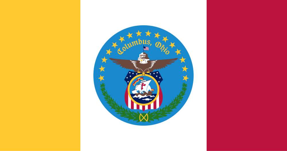 Columbus, Ohio city flag