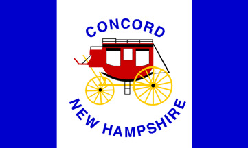 Concord, New Hampshire city flag