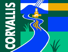 Corvallis, Oregon city flag