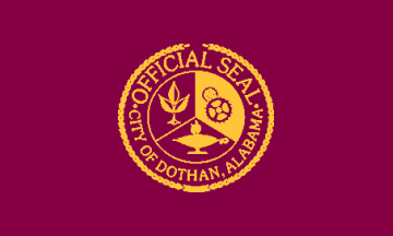 Dothan, Alabama city flag