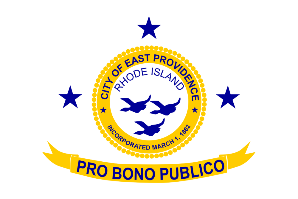 East Providence, Rhode Island city flag
