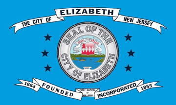 Elizabeth, New Jersey city flag