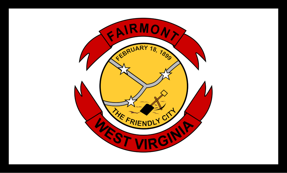 Fairmont, West Virginia city flag
