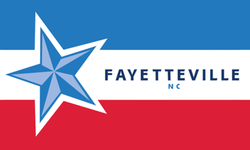 Fayetteville, North Carolina city flag