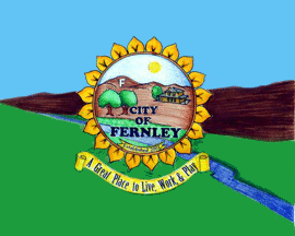 Fernley, Nevada city flag
