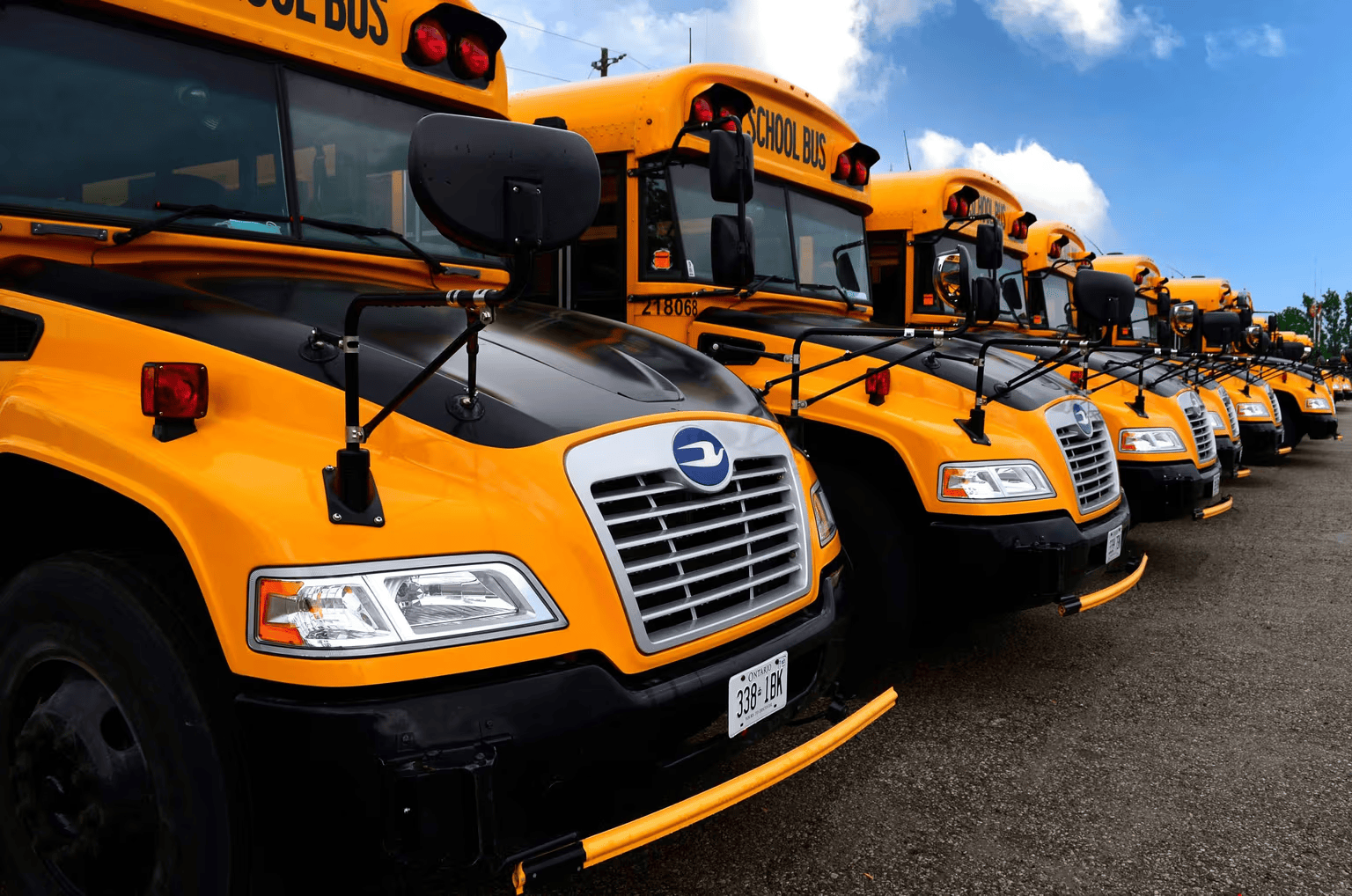 School bus fleet