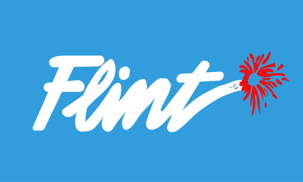 Flint, Michigan city flag