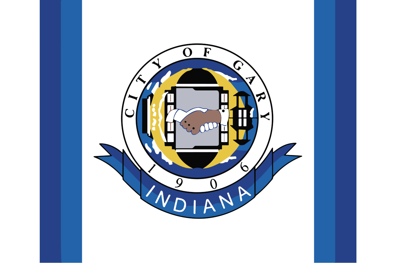 Gary, Indiana city flag