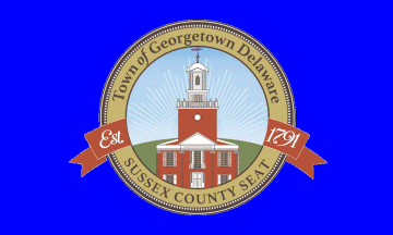 Georgetown, Delaware city flag