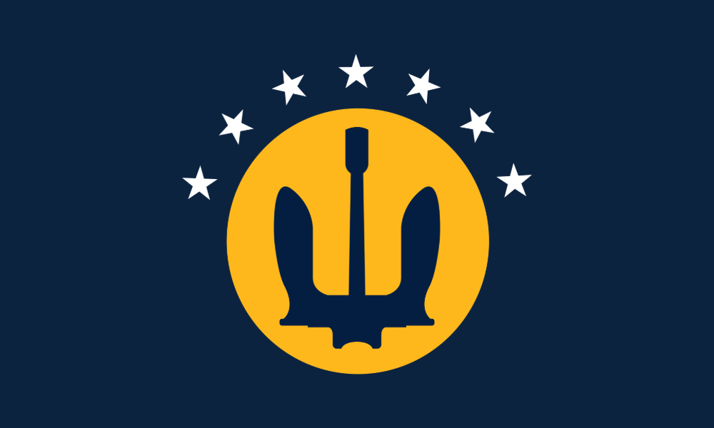 Gulfport, Mississippi city flag