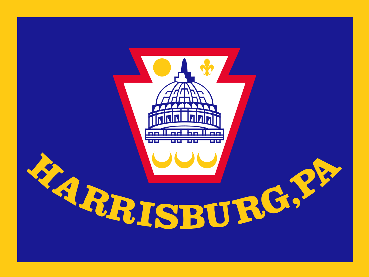 Harrisburg, Pennsylvania city flag