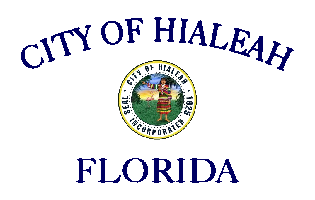 Hialeah, Florida city flag