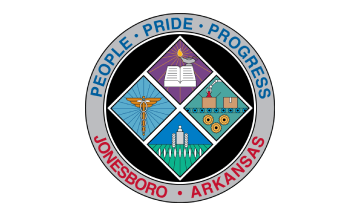 Jonesboro, Arkansas city flag