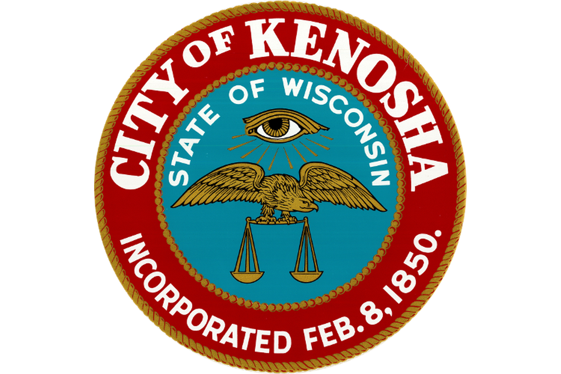 Kenosha, Wisconsin city flag
