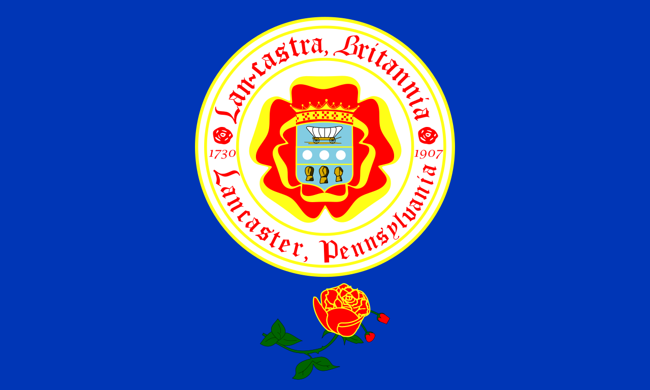 Lancaster, Pennsylvania city flag