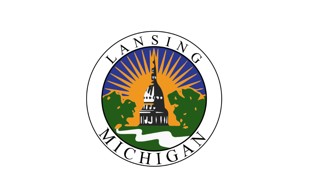 Lansing, Michigan city flag