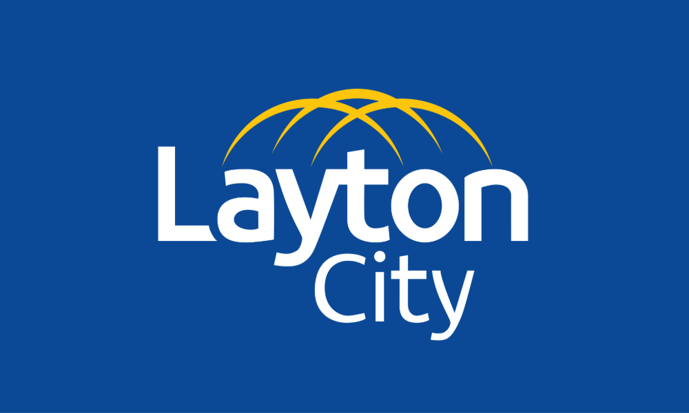 Layton, Utah city flag