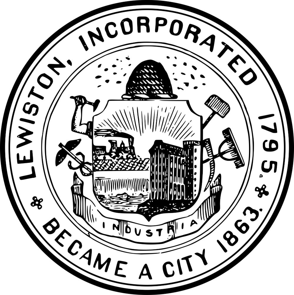 Lewiston, Maine city flag