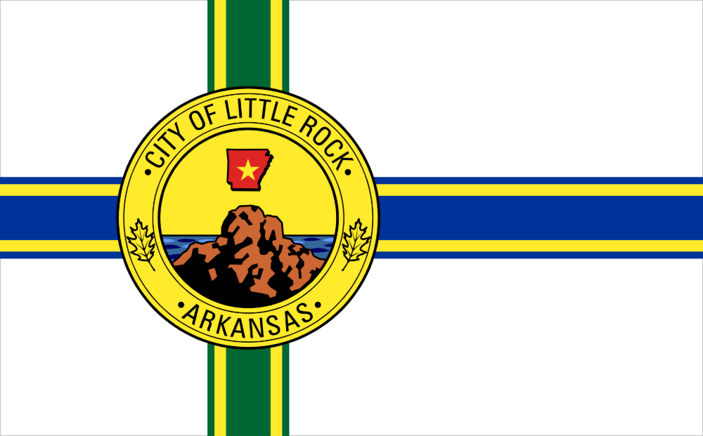 Little Rock, Arkansas city flag