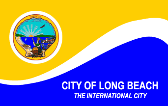 Long Beach, California city flag