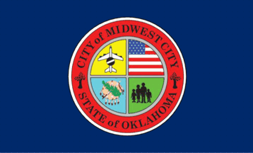 Midwest City, Oklahoma city flag