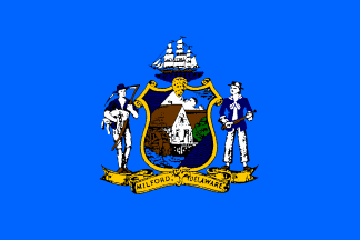 Milford, Delaware city flag
