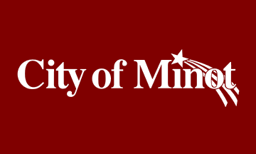Minot, North Dakota city flag
