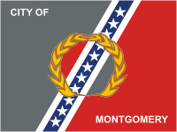 Montgomery, Alabama city flag