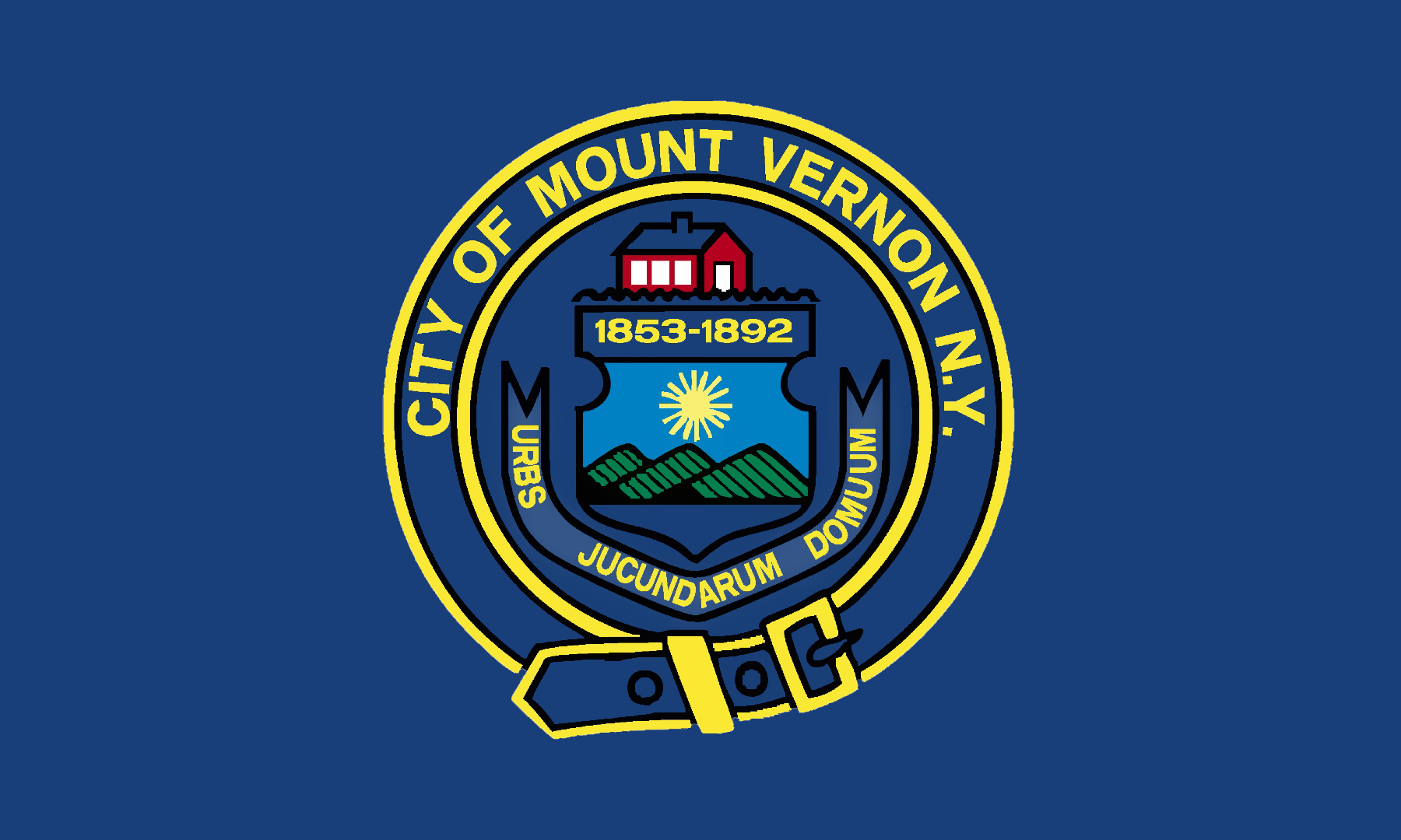 Mount Vernon, New York city flag