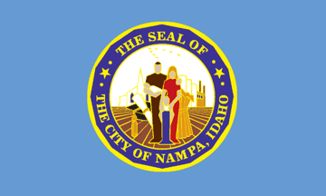 Nampa, Idaho city flag