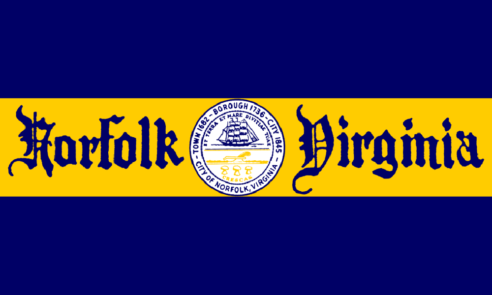 Norfolk, Virginia city flag