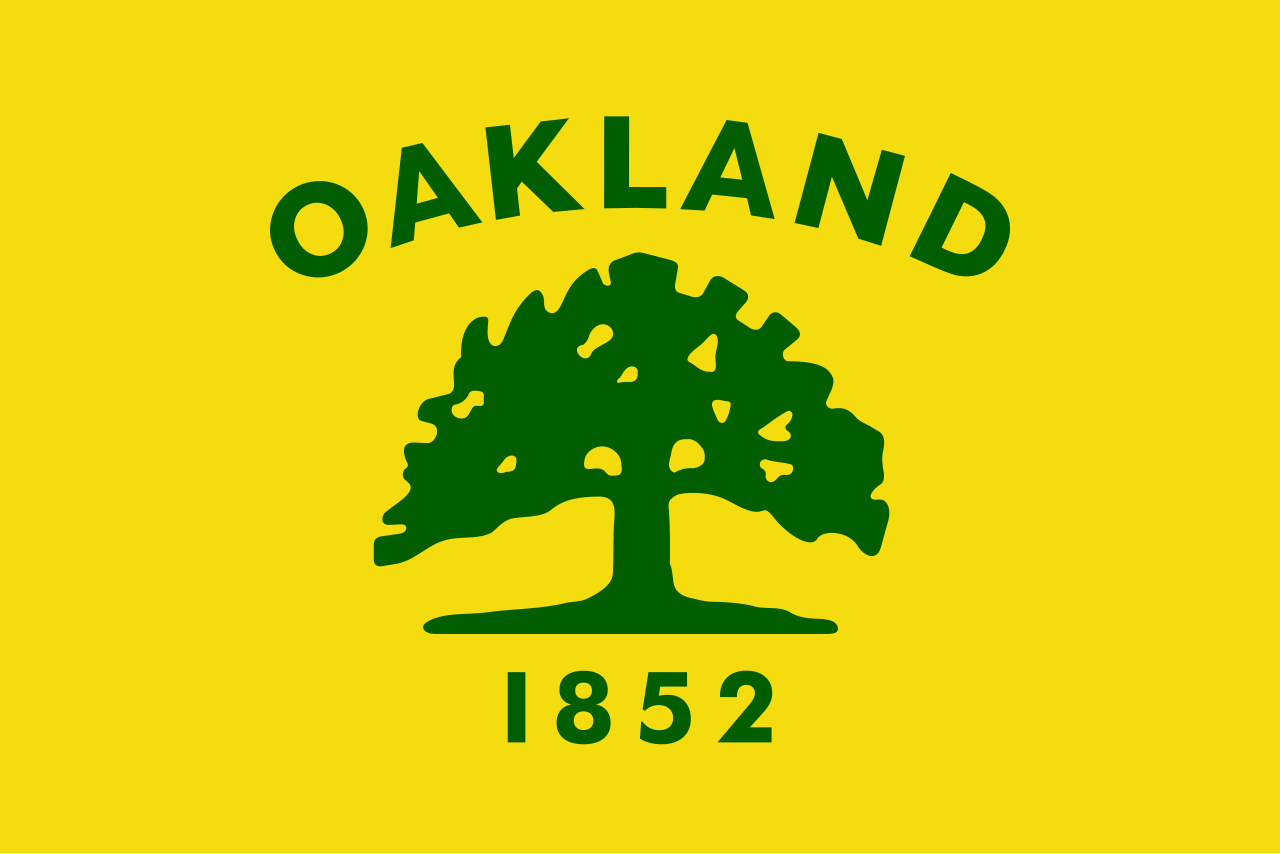 Oakland, California city flag