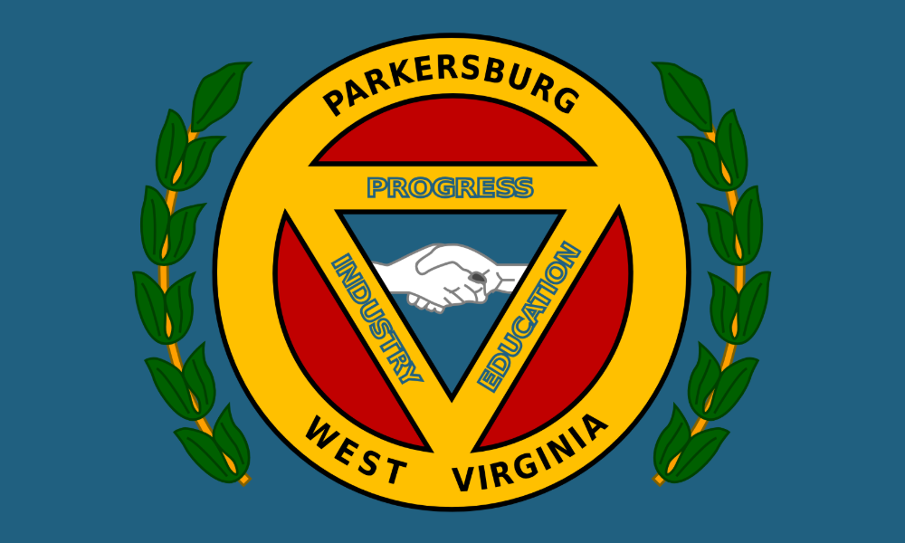 Parkersburg, West Virginia city flag