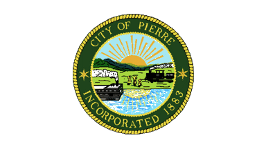 Pierre, South Dakota city flag