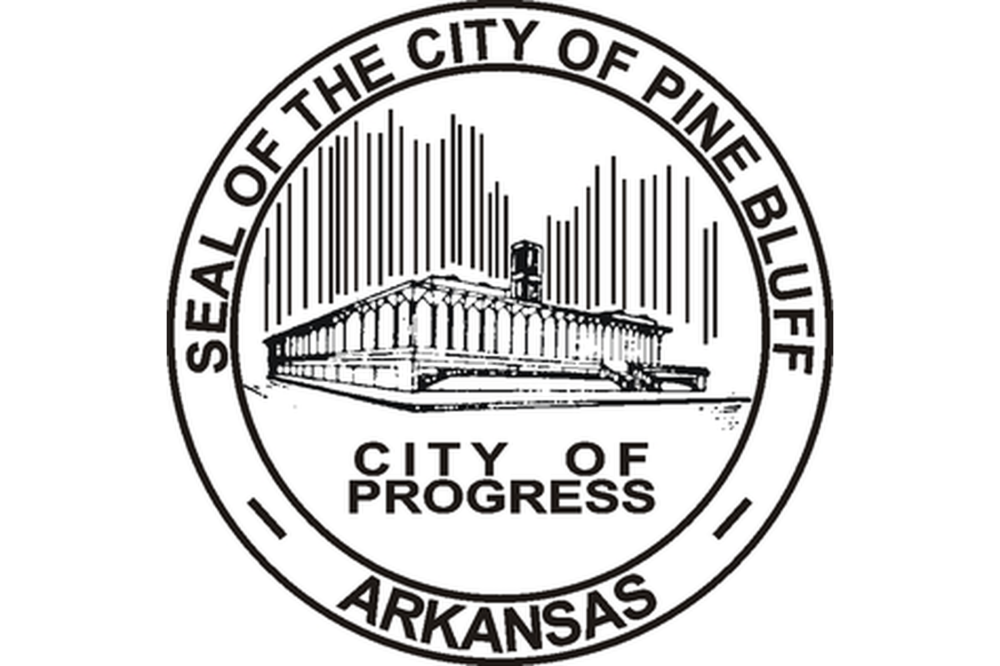 Pine Bluff, Arkansas city flag