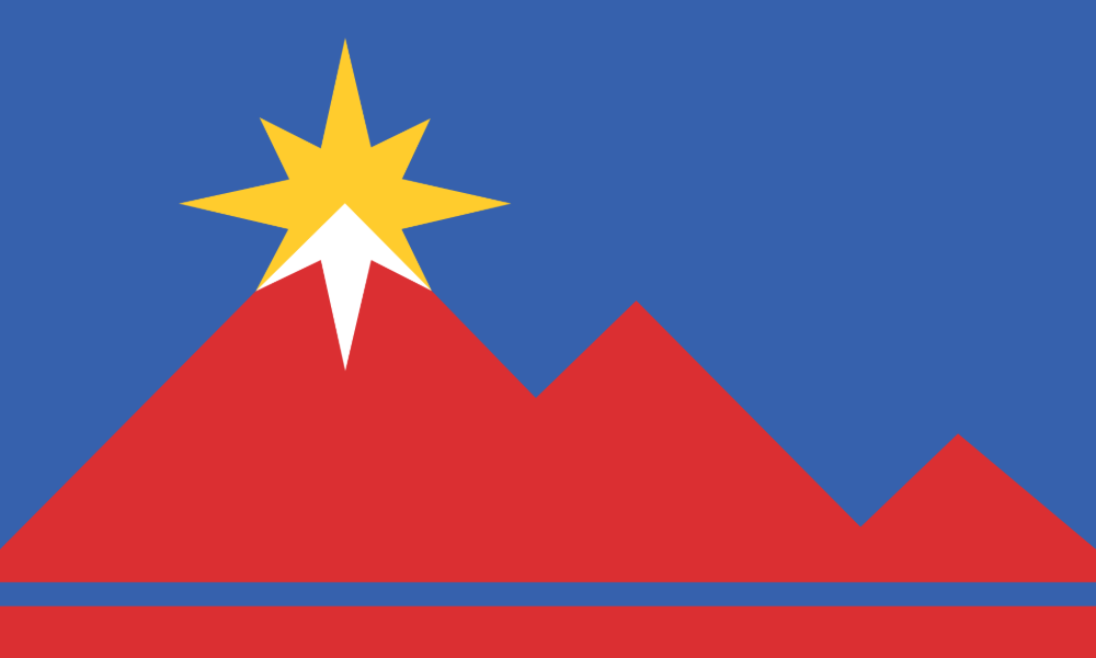 Pocatello, Idaho city flag
