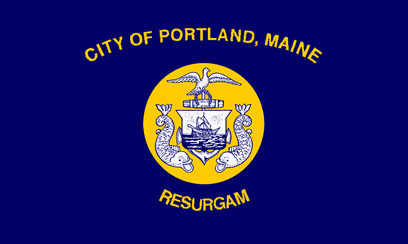 Portland, Maine city flag