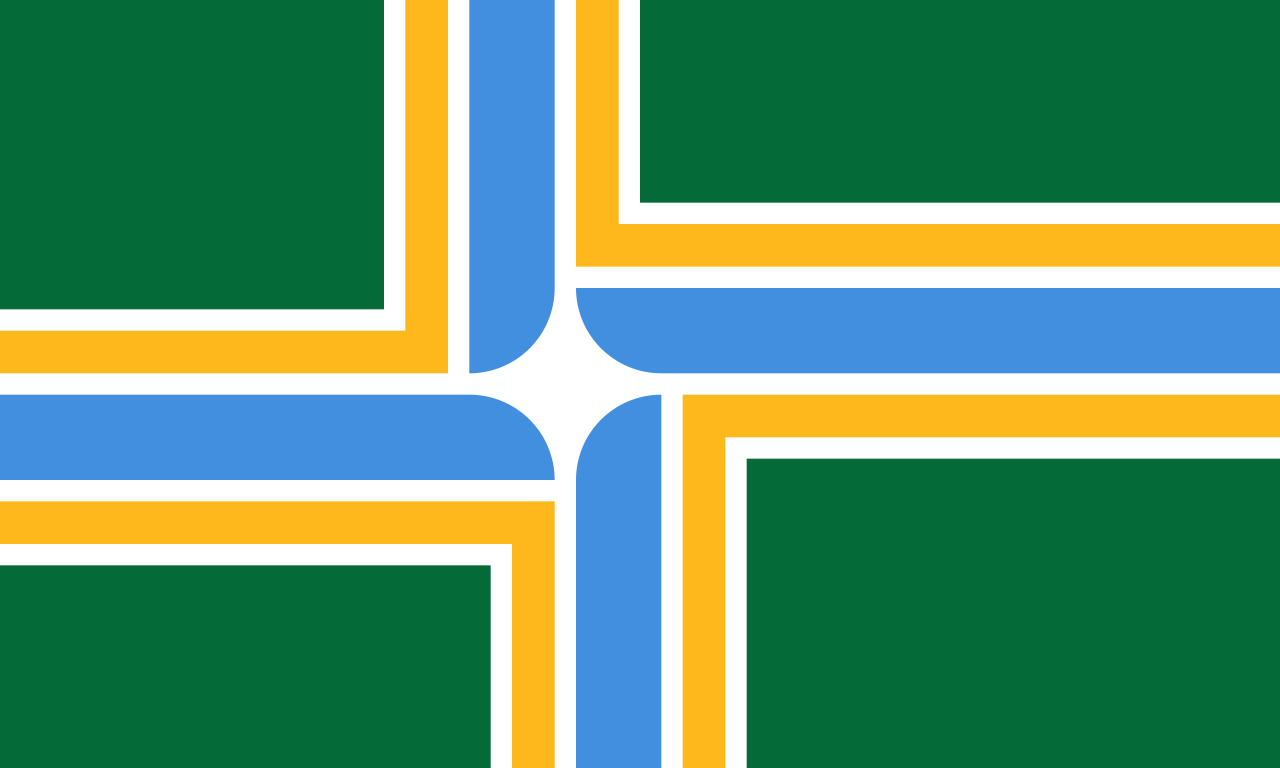 Portland, Oregon city flag