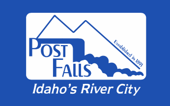 Post Falls, Idaho city flag