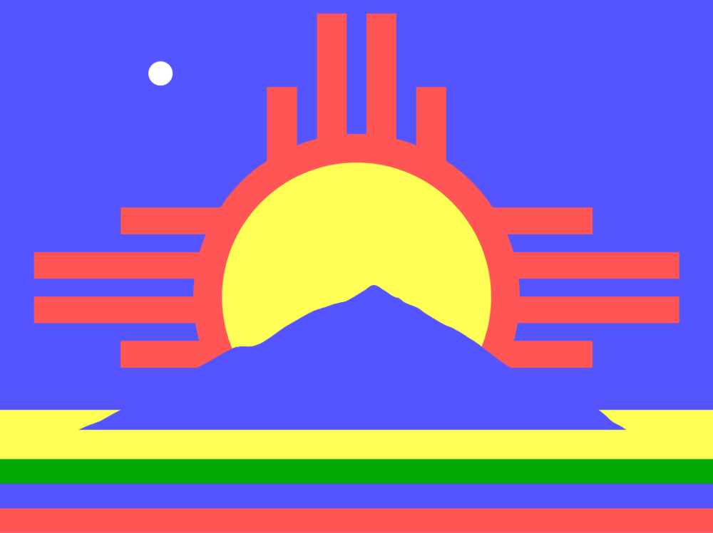 Roswell, New Mexico city flag