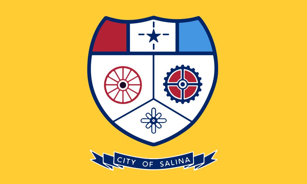 Salina, Kansas city flag