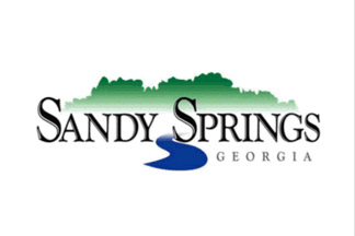 Sandy Springs, Georgia city flag