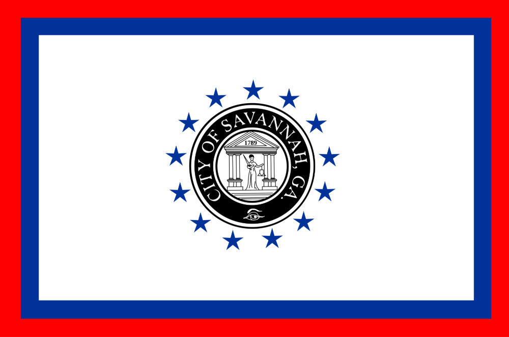 Savannah, Georgia city flag