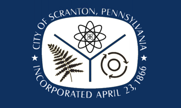 Scranton, Pennsylvania city flag