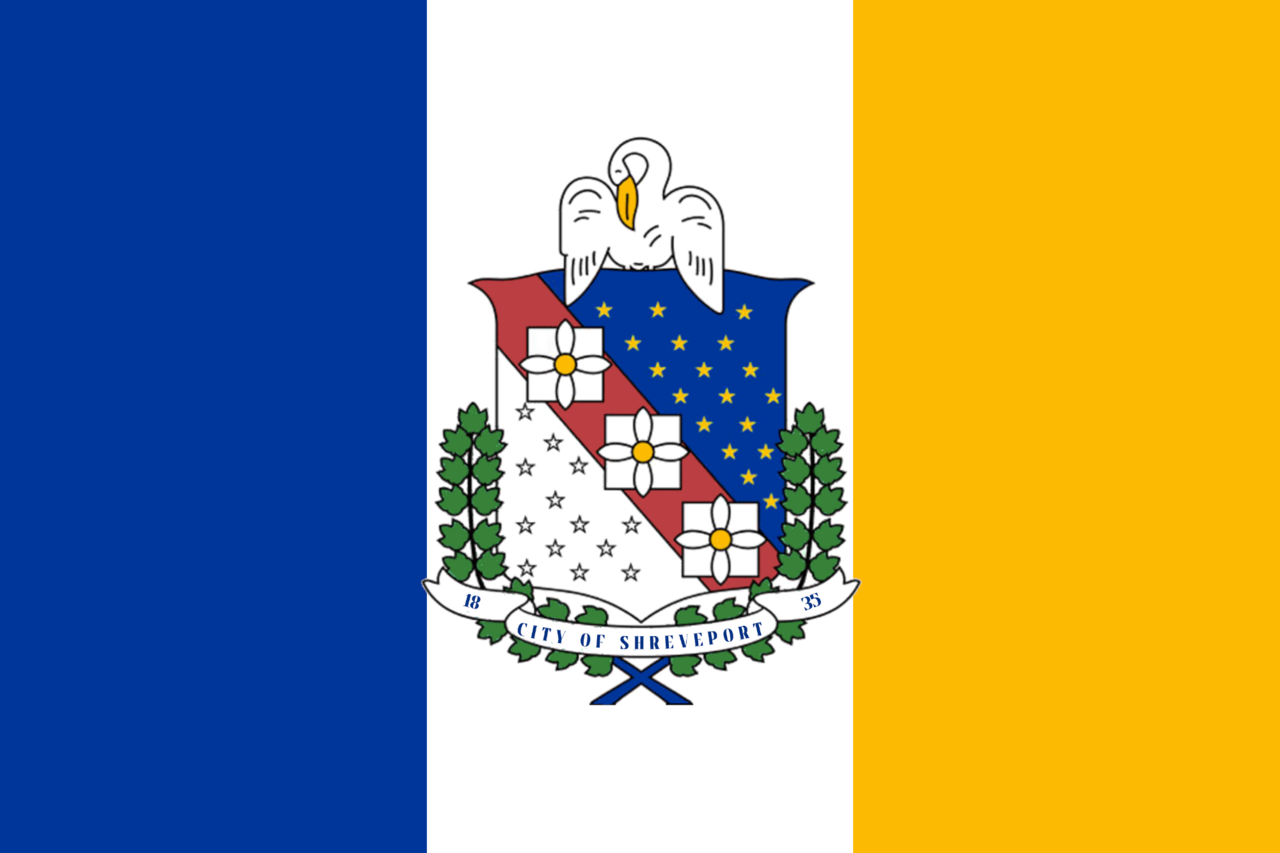 Shreveport, Louisiana city flag