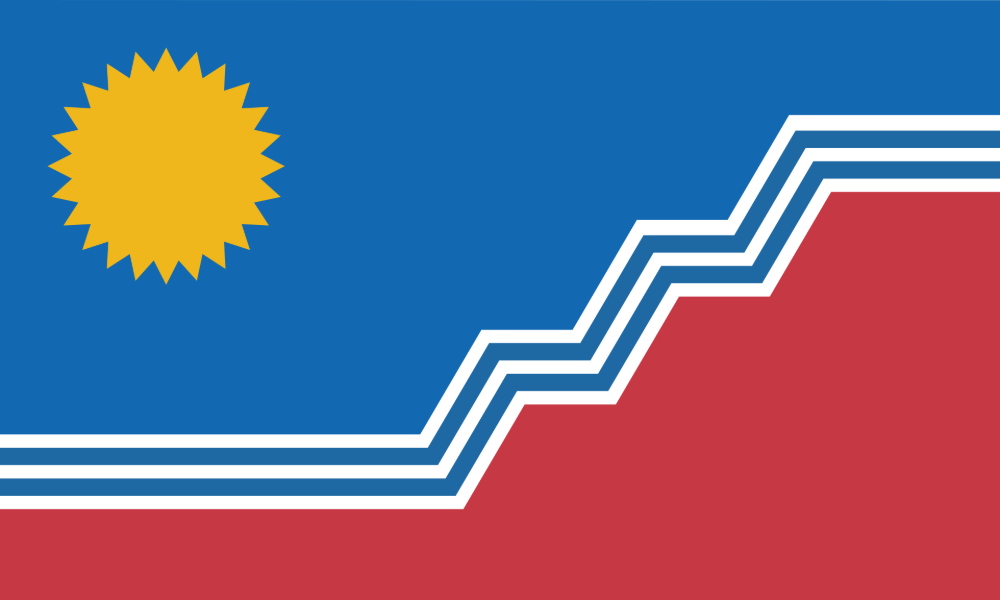 Sioux Falls, South Dakota city flag